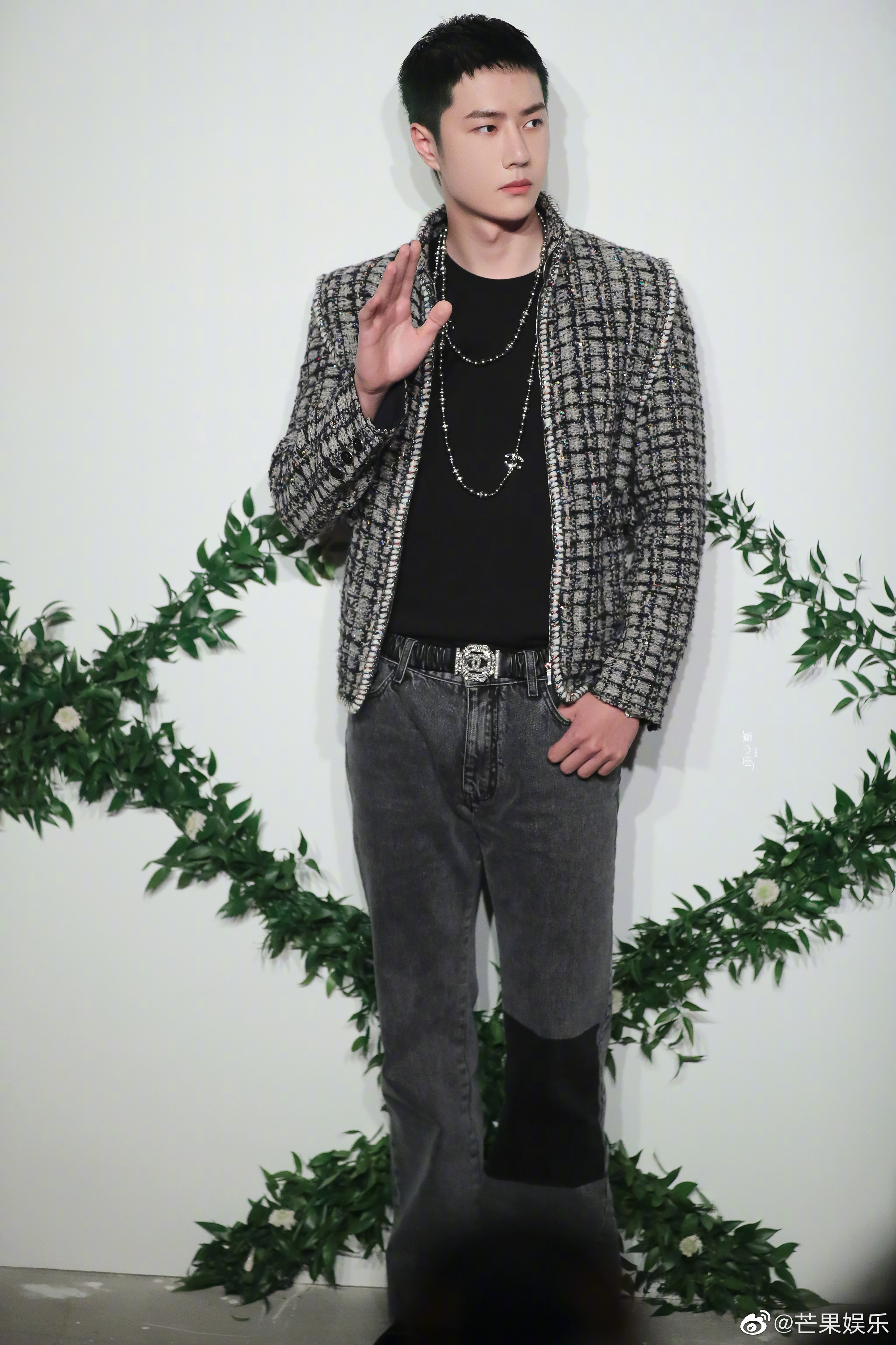 Chanel tweed deals jacket men