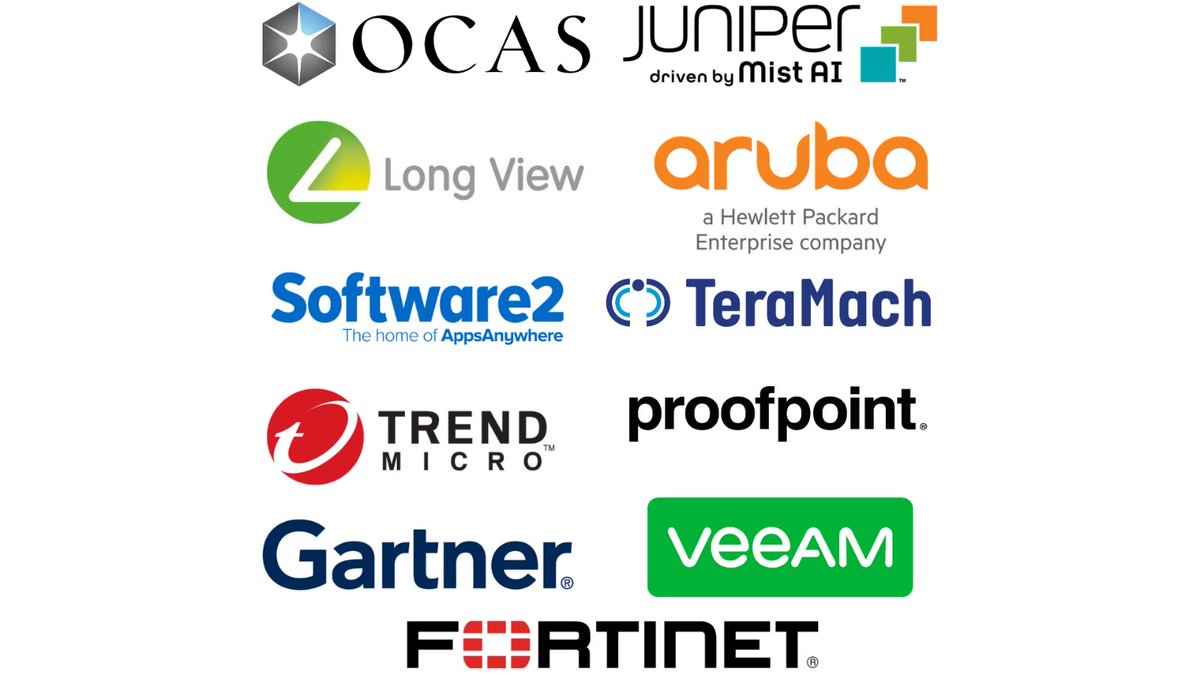 Thank you to our amazing Strategic Sponsors! <a href="/OCASpartners/">OCAS</a> @JuniperNetworks <a href="/LongViewSystems/">Long View</a> <a href="/ArubaNetworks/">arubanetworks</a> @Software2inc <a href="/TeraMachCanada/">Computacenter TeraMach</a> @TrendMicro <a href="/proofpoint/">Proofpoint</a> <a href="/Gartner_inc/">Gartner</a> <a href="/Veeam/">Veeam® Software</a> <a href="/Fortinet/">Fortinet</a>

#OCCCIO2021