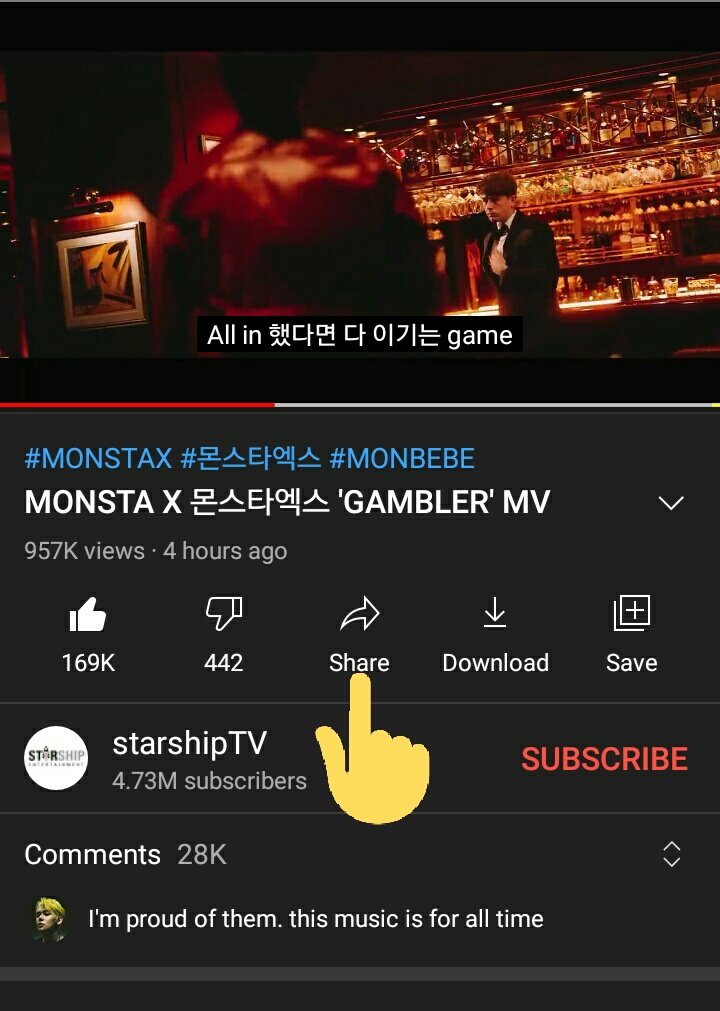 WeneebebeRemind's tweet photo. Monbebe etkileşimi artıralım! Linki aynen bu şekilde paylaşın lütfen!!

@OfficialMonstaX #MONSTAX #MONSTAX_GamblerMV https://t.co/aQ4QwjFC9r