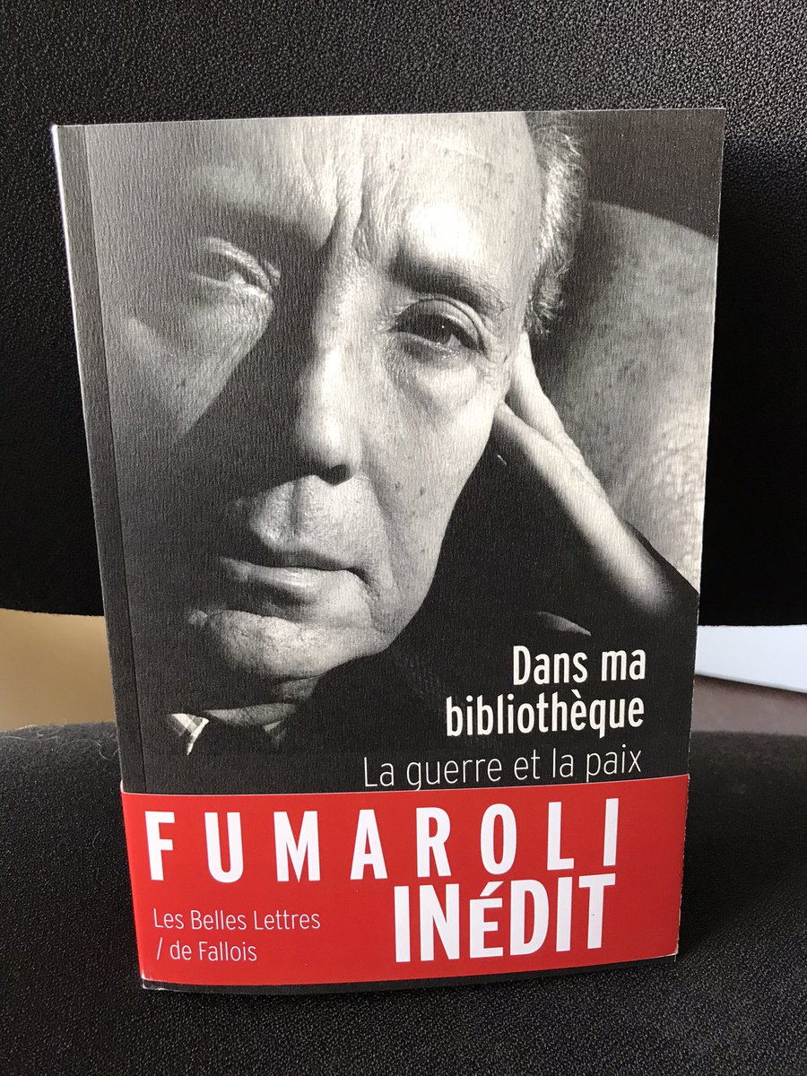 MilovanCavor's tweet photo. Le colloque accompagne la parution aux @BellesLettresEd d’un ouvrage posthume de Marc #Fumaroli: une promenade dans sa bibliothèque https://t.co/oJ5mgoMBXk