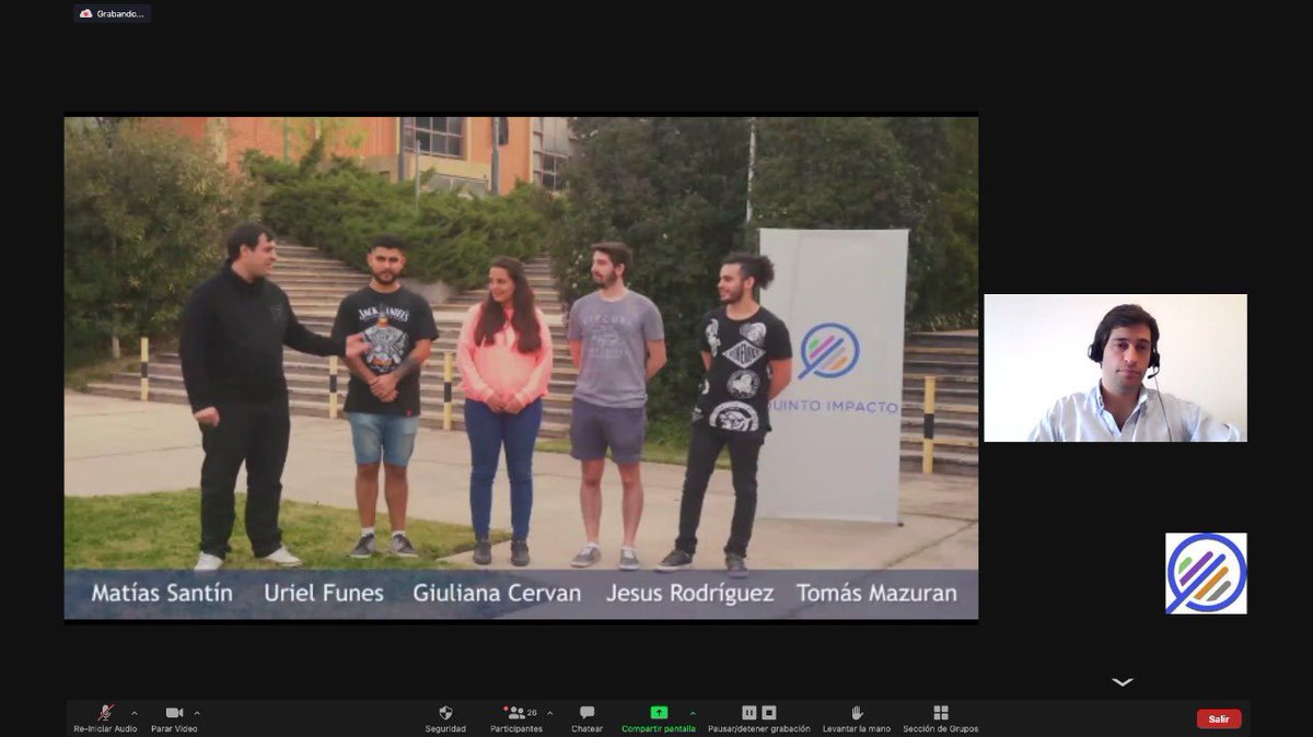 Hoy participamos en la charla "Acelerando el Triple Impacto en la cadena de valor". Gonzalo Pascual Merlo ha comentado la importancia de promover la inclusión social a través de alianzas estratégicas. Gracias Quinto Impacto. #InclusiónSocial