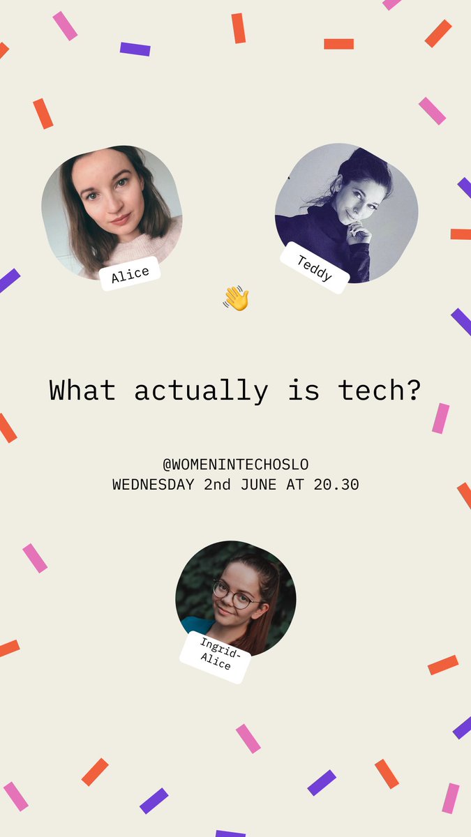 Have you ever wondered what actually is "tech"? 👀 Join us next Wednesday, June 2nd, on Clubhouse at 20:30 CET to explore the intricate world of #tech. Click the link below and join the #conversation! 👋

lnkd.in/e2NKwZz