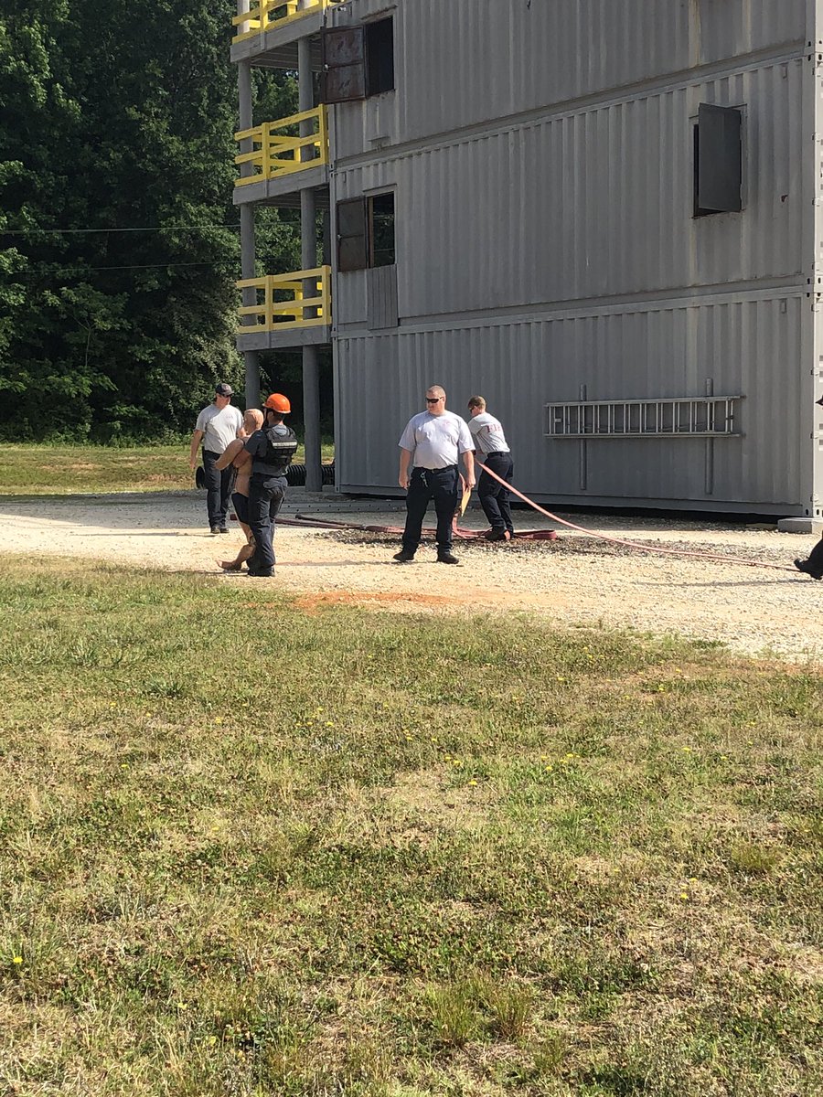 GFDTRAINING's tweet photo. Agility testing this morning.  @gaffney2400 @GaffneyFire https://t.co/m7sV3GPeEc