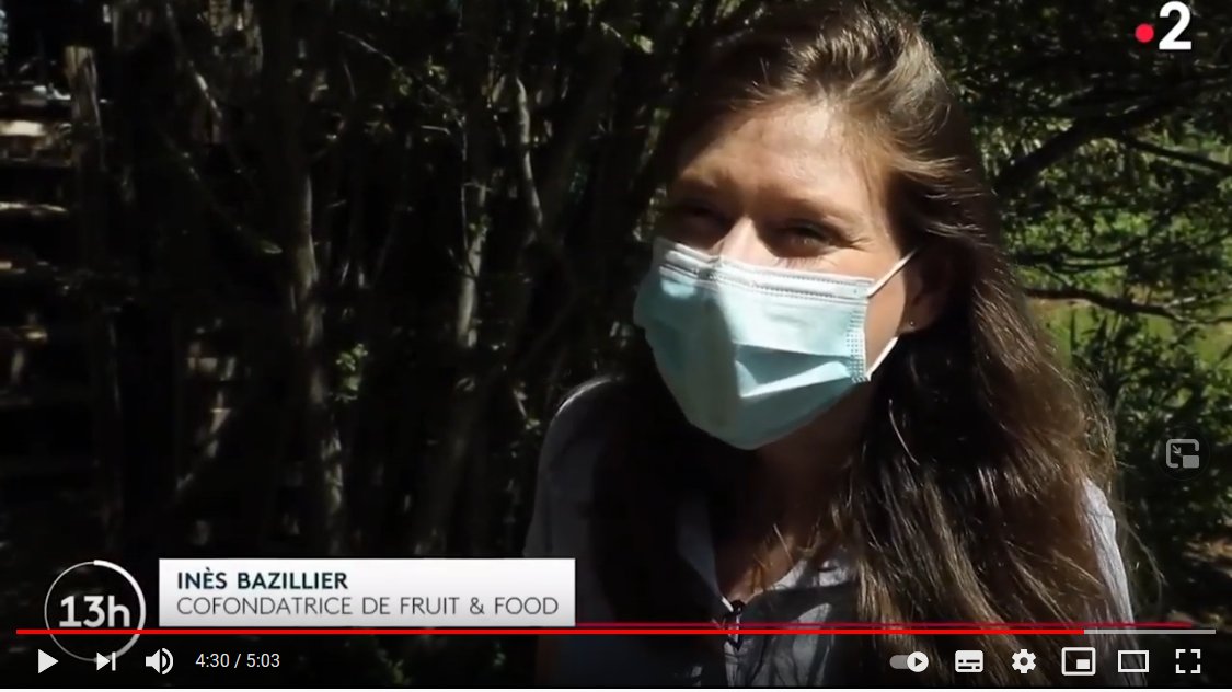 Reportage <a href="/Fruitandfood/">Fruit and Food</a>, la start-up #Cleantech qui permet de manger mieux, moins cher et local !  - Journal de 13h - @France2tv @AMFrenchTech <a href="/AMPMetropole/">Métropole Aix-Marseille-Provence</a>   youtu.be/1RLyriL07aU via <a href="/YouTube/">YouTube</a>