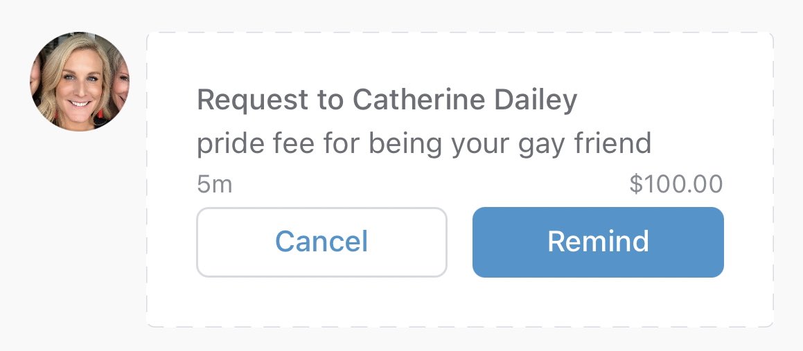don’t forget to charge your straight friends their ally tax! happy pride!