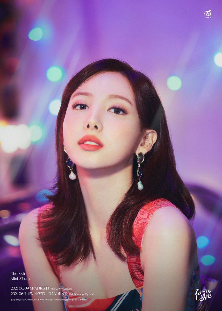 Twice Ar Twitter Twice 10th Mini Album Lt Taste Of Love Gt Second Tasting Teaser Photo02 Fallen Nayeon Title Alcohol Free Amp M V 06 09 6pm Kst Full Album Amp Physical 06 11 1pm Kst 06 11 0am