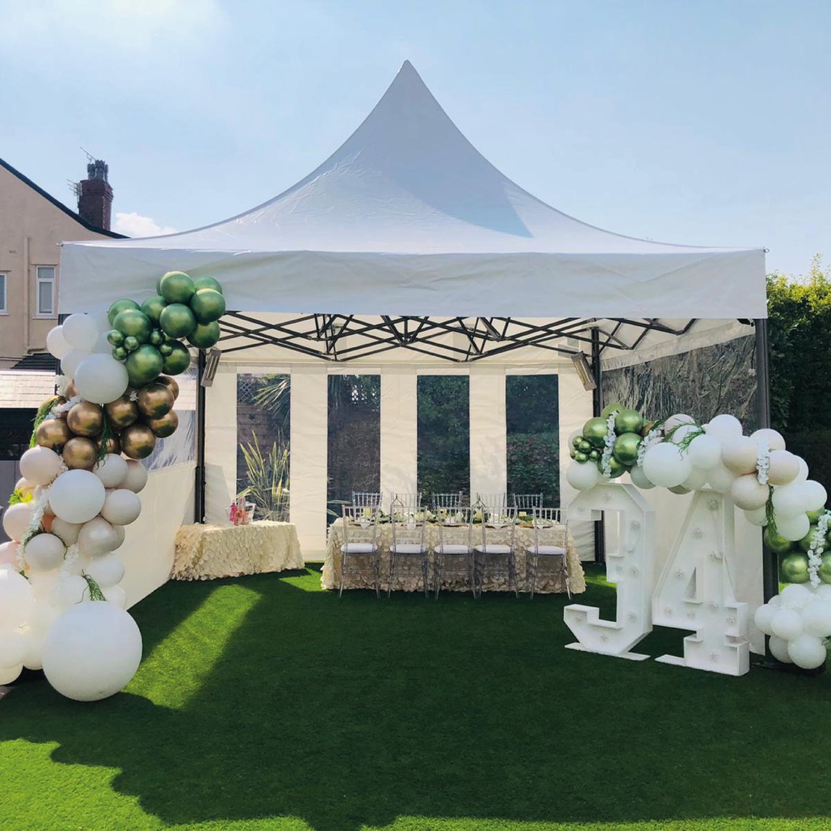 Celebrations are everywhere right now. That means we are too! We love seeing our equipment being used for the most elegant of occasions.