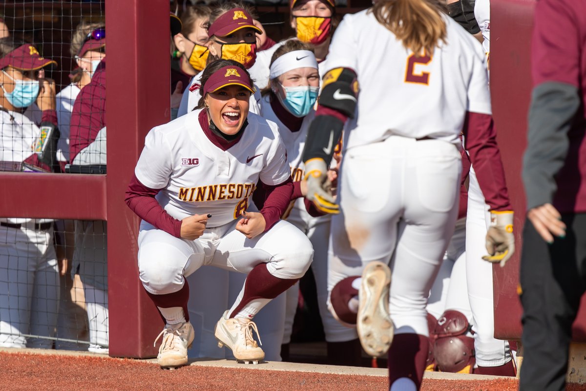 GopherSoftball's tweet photo. Macy Gill was such a spark plug for the #Gophers the past four years! She played in 97 games and scored 34 runs. More importantly, she brought positive energy to the Minnesota program. Thank you, Macy! https://t.co/Ag6tju0dKg