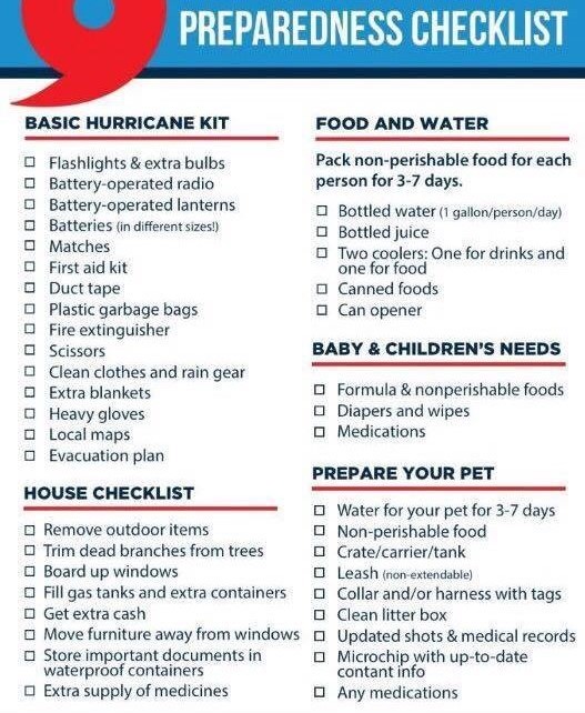 Hurricane season is from June 1 - November 30. Make sure you are prepared. Protect your nest and call us for your home improvement needs. 832-600-3177.

For more information, visit weather.gov/safety/hurrica…
#blueheronconstruction #blueheronTX #hurricaneseason #beprepared #Texas 💙