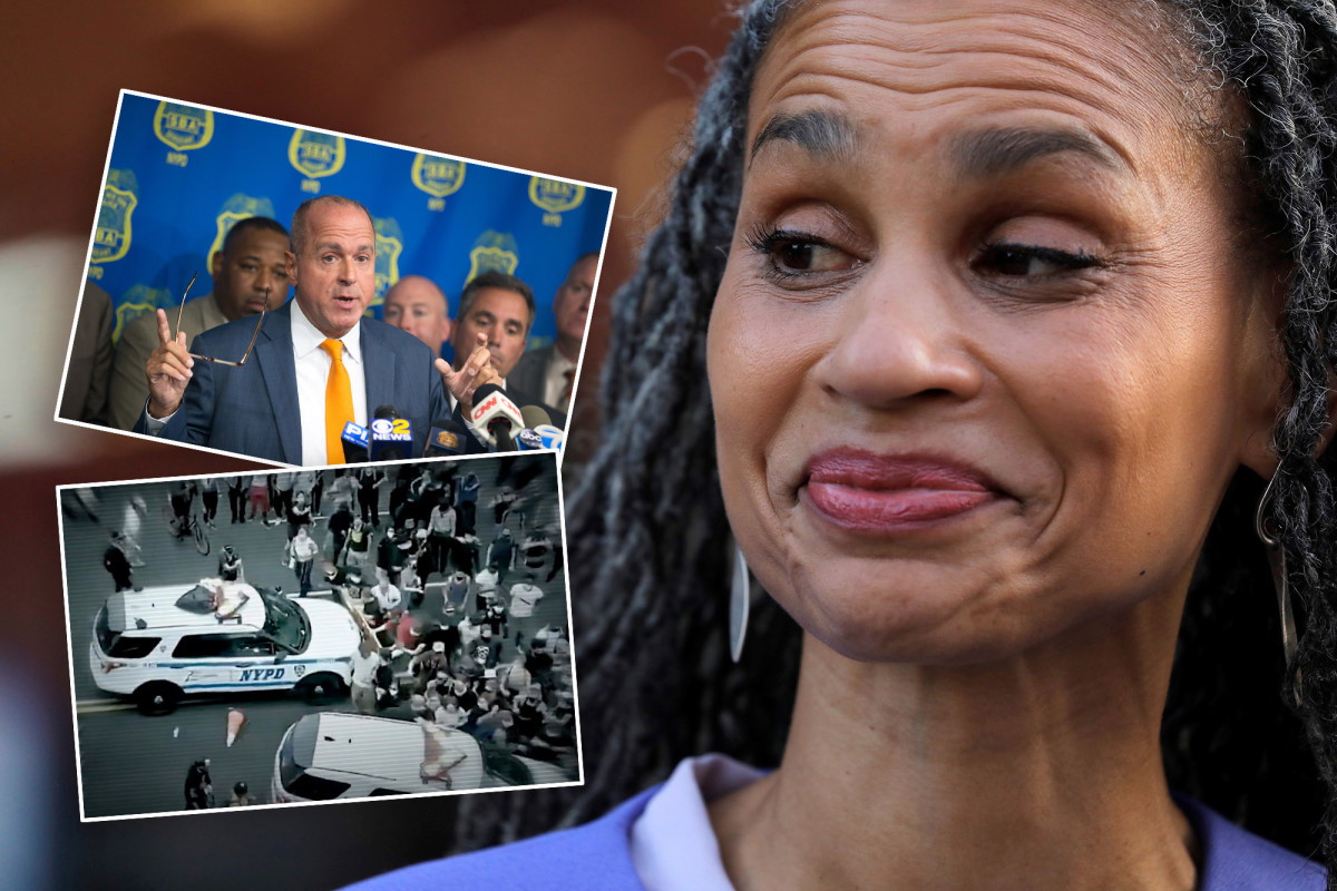 NYPD unions slam mayoral hopeful Maya Wiley's new anti cop campaign ad