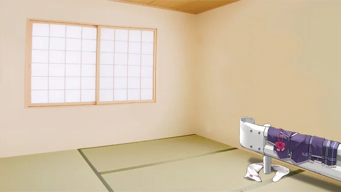 制服と袖ビーム
#美兎の家具 
