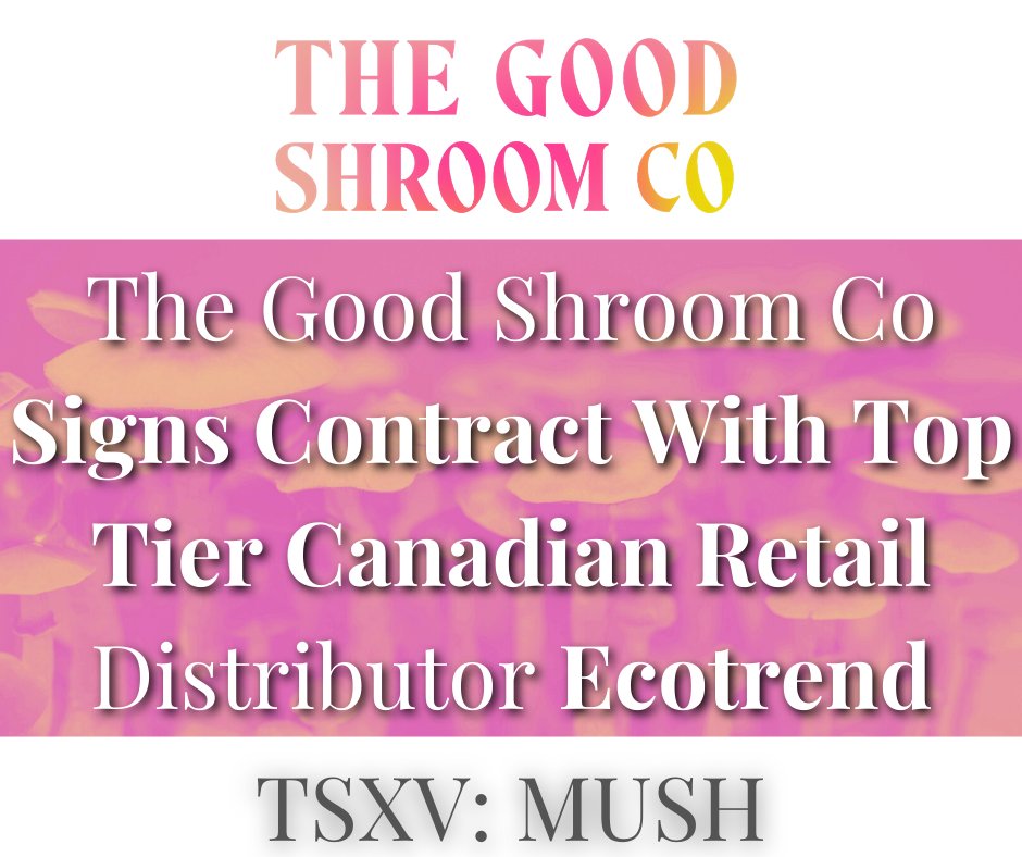 FrontierMCG's tweet photo. @thegoodshroomco $MUSH.V
https://t.co/zWDe3HEYCg
#psilocybin #alternativemedicine #plantmedicine #microdose #psychedelics #shroomstocks #pennystocks #stockstowatch #FrontierMCG https://t.co/d8Rtfr7lvu