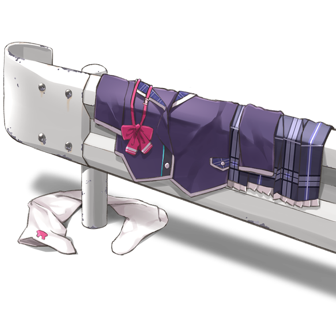 制服と袖ビーム
#美兎の家具 