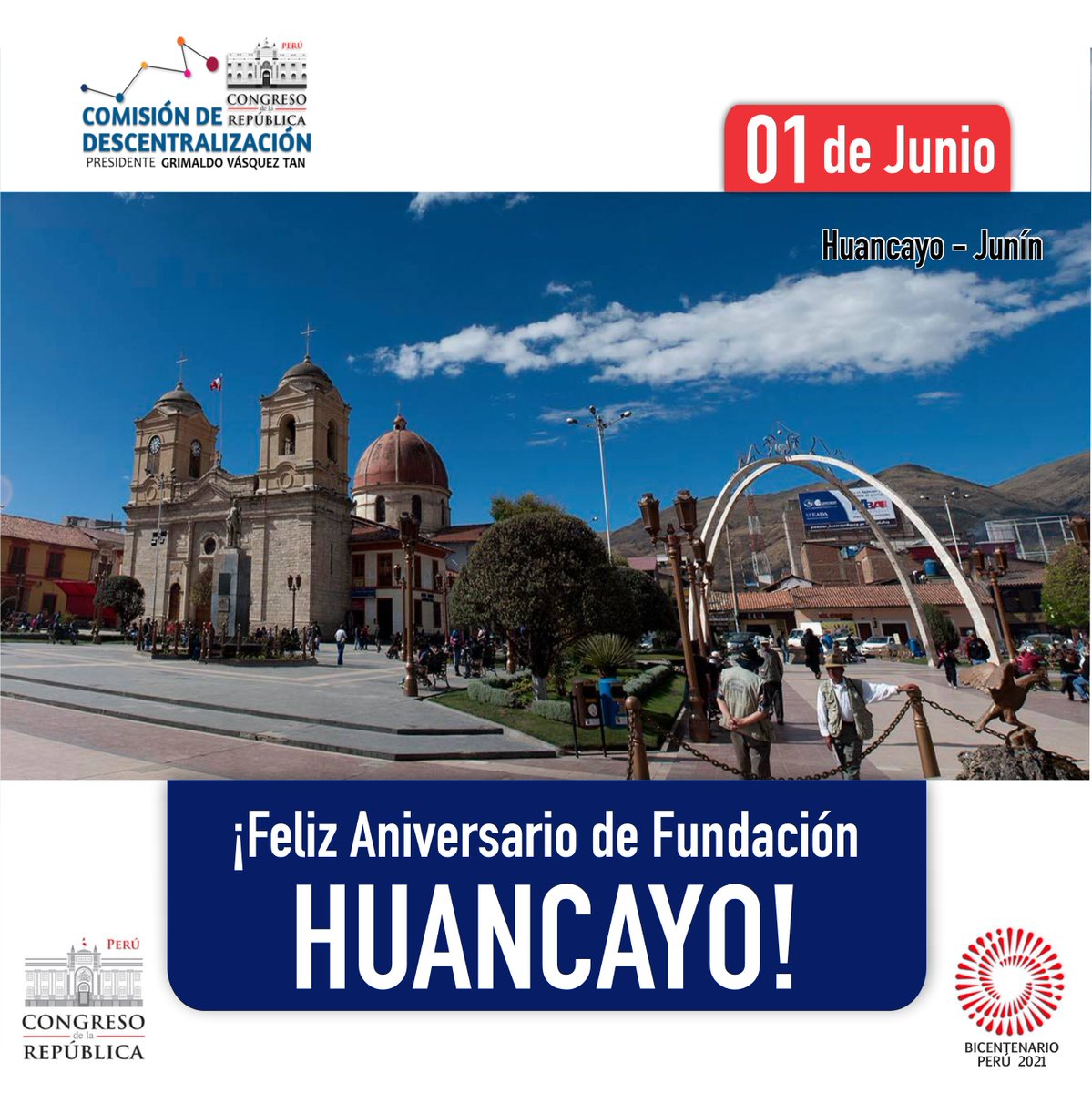 comision_descen's tweet photo. #AniversarioHuancayo #Junín
#ComisiónDeDescentralización #GrimaldoVásquezTan
@GobiernoJunin @mpHuancayo @congresoperu https://t.co/rCs6yL9AVv