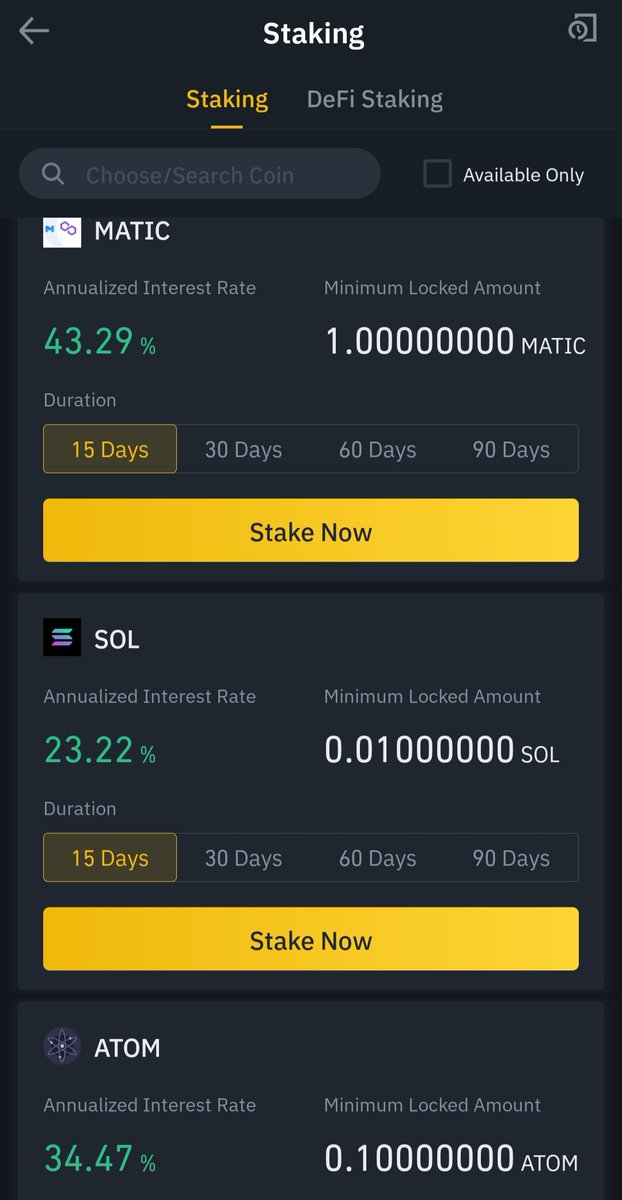 BitcoinForIndia's tweet image. Guys make sure to lock into these great interest rates with the confidence of binance. START your crypto journey now: accounts.binance.com/en/register?re…