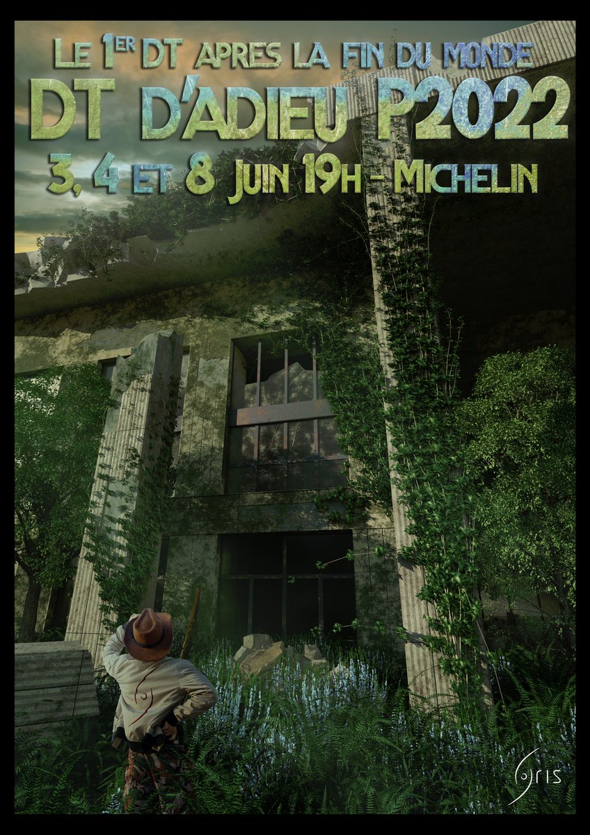 Le shotgun du DT d'Adieu c'est ce soir à 21h sur hyris.tv/shotgun !

Venez dire au revoir au campus les 3, 4 et 9 Juin à 19h en Michelin. 🌿