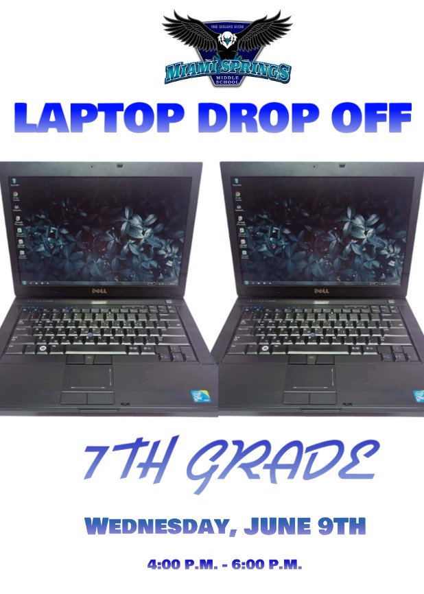 MSMSEagles's tweet image. MSO Laptop Return for 7th graders! Devices will be collected on Wednesday, June 9th from 4 p.m. to 6 p.m. in the drop off loop in front of the school. #LaptopReturn #MSMSEagles #MSMSisUnstoppable #PrideExcellenceSuccess