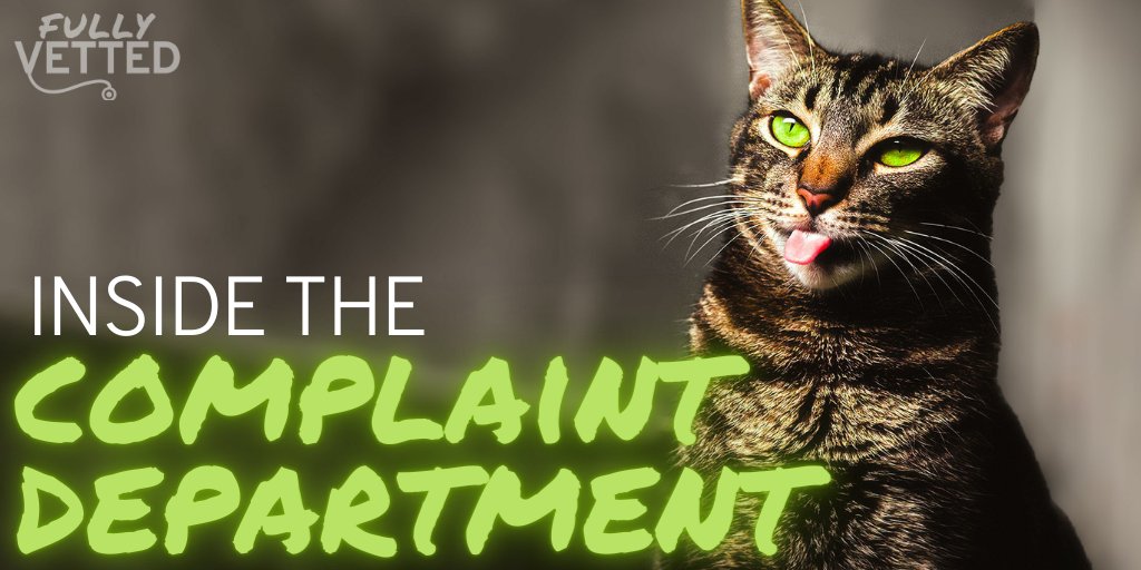When you're the subject of a complaint, no matter how big or small, the situation is stressful! In today's new episode, representatives from OVMLB explain what to expect. Listen online at fullyvettedpodcast.com or on Apple, Spotify, Google, Amazon Music, or any podcast player!