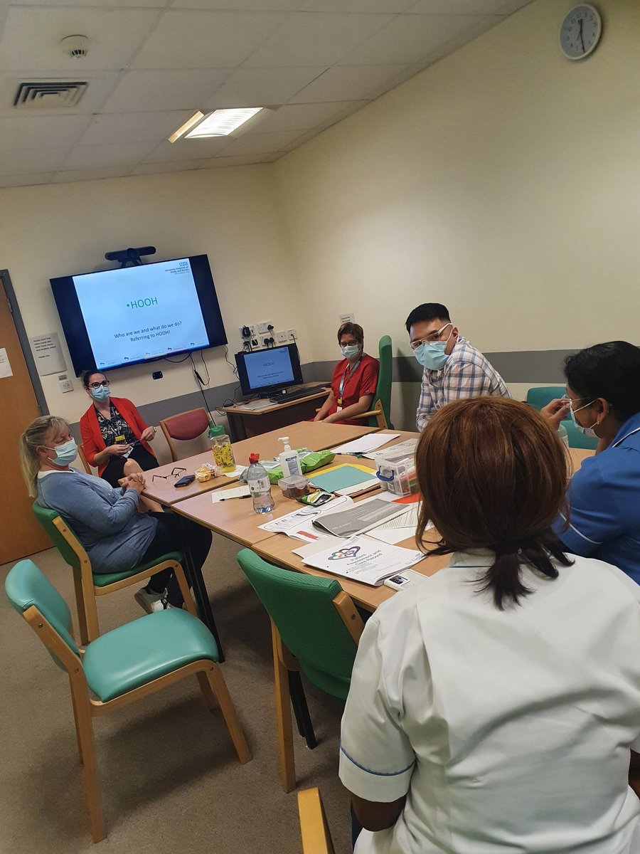 Mandeep_Lally's tweet photo. Thank you to HOOH team for a great talk on the service provides @UHDBTrust &amp; utilising  SBAR tool properly in escalating our patients @acp_uhdb! What a well run service we have! #SavingTimeSavesLives  @nicky_brock @bluenose1979 @SharonMartin25 @CathyWinfield @magnusharrison https://t.co/QuApYCrdhM