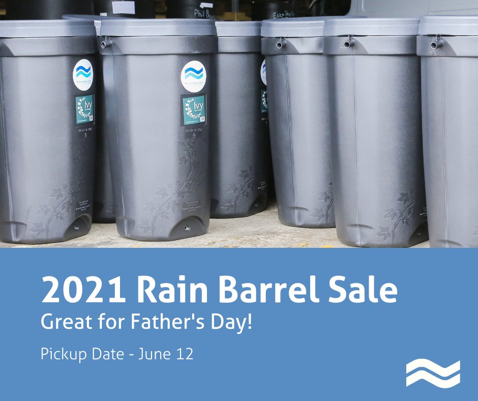 It's the final week of the RWA's annual rain barrel sale.  RWA customers can order 50-gallon Ivy Rain Barrels, available through Rain Water Solutions, Inc., at a special discount rate of $68 each. The barrels usually cost $129. More:ow.ly/2n6750F09VG