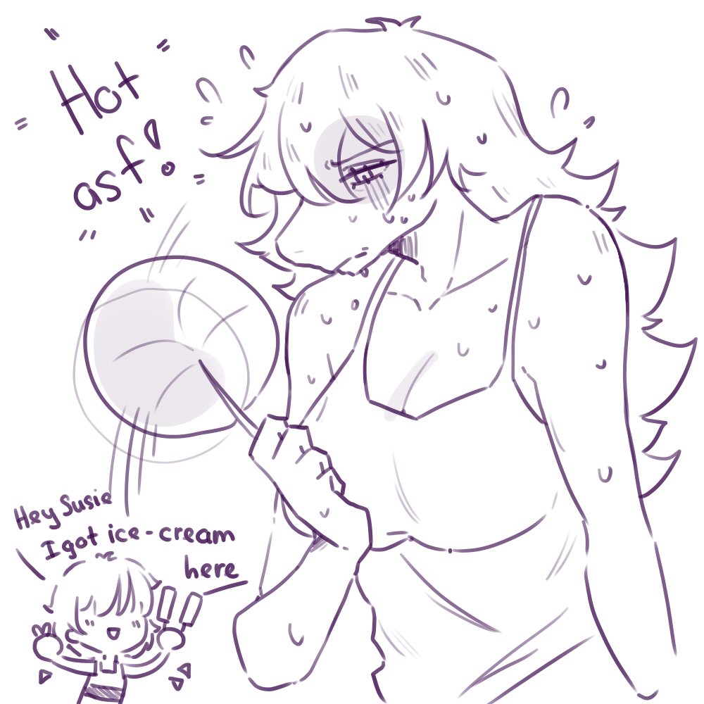 Summer ! 
.
#DELTARUNE #Krusie