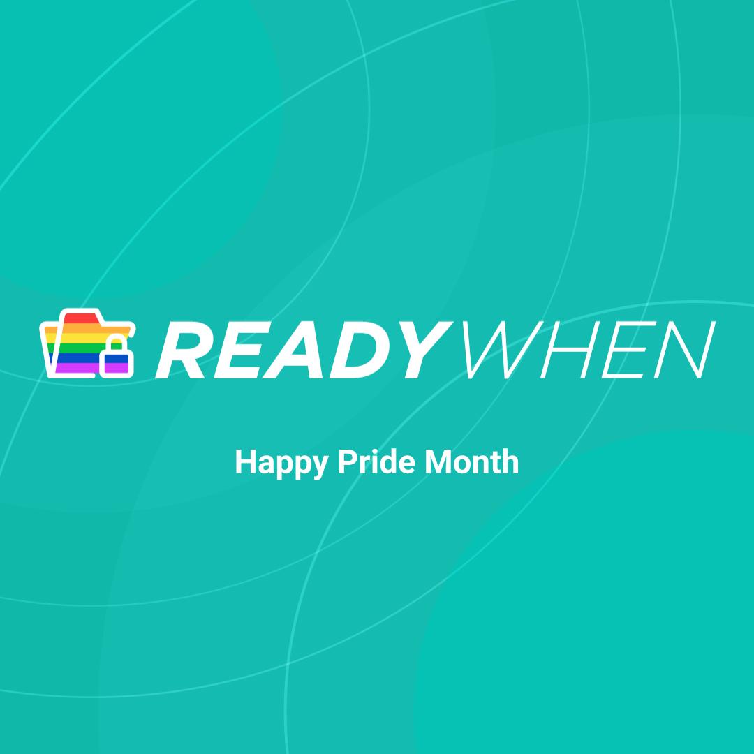 At ReadyWhen, our core values are centred on B.A.S.E.; Brave, Accountable, Supportive, and Empathetic. We apply these values throughout ReadyWhen. 

We believe in an equal and protected future for all Canadians. 

Happy pride month. #pride #happypride