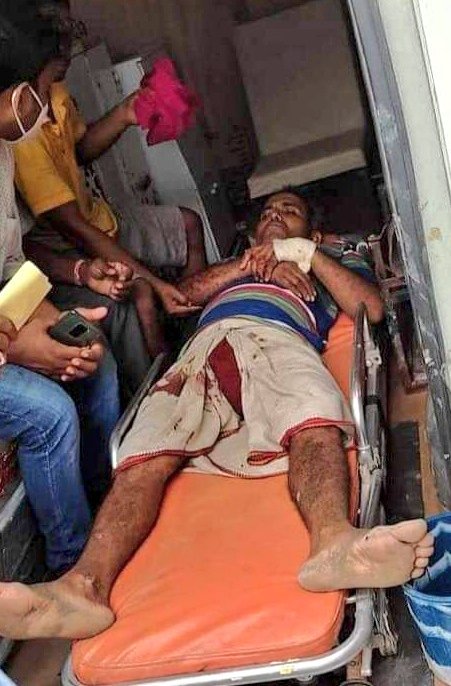 Rastriyasamajp's tweet photo. @PMOIndia @myogiadityanath @ShishirGoUP @dgpup @adgzonevaranasi @IgRangeVaranasi @varanasipolice ग्राम पंचायत गजोखर थाना फूलपुर वाराणसी के नवनिर्वाचित ग्रामप्रधान विनोद पाल के बंधु संतोष पाल फौजी की हत्या की कोशिश एक जघन्य अपराध है ऐसे अपराधियों पर तत्काल उचित कार्यवाही करे। https://t.co/eqHgUCSaIU