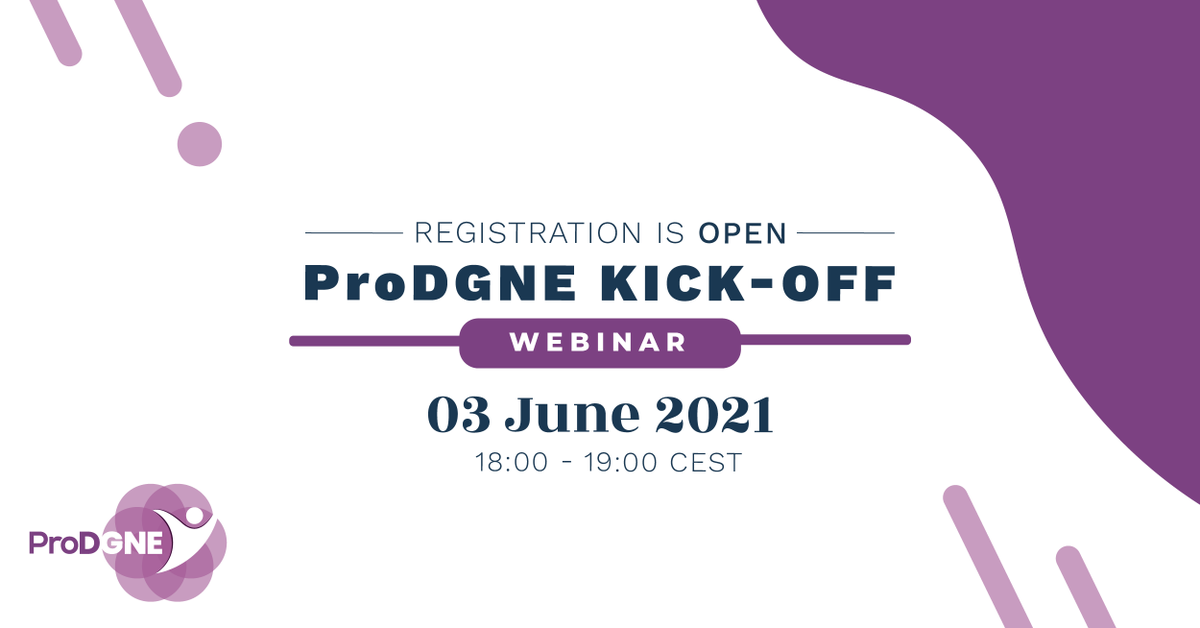 eupatients's tweet photo. ProDGNE Kick-Off webinar is on Thursday 6pm CET. This pre-clinical research project where patients are full partners and patient perspective is integrated since the early steps of the research process  Register✏️https://t.co/EU4sZ6HlbA
@ProDGNE @EJPRareDiseases @michi_onal https://t.co/Ze9iMJgbFp