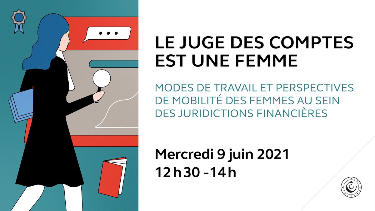 Courdescomptes's tweet photo. Vous êtes intéressées par l'idée de rejoindre les juridictions financières ?
Participez à notre webinaire sur les modes de travail et les carrières des femmes au sein de nos institutions, le 9 juin à 12h30, par visioconférence ➡ https://t.co/UOLfFTMIH3

#égalitéFH https://t.co/tUZ8sZgIyU