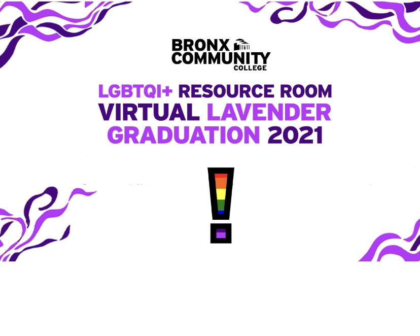 bcccunyhistory's tweet photo. TODAY 3pm ๐๐ฆ๐ from our colleagues @lgbqti
@BCCcuny LGBTQI+ Resource Room launches Pride Month 2021 with a Virtual Lavender Graduation on June 1st at 3pm
https://t.co/5GAvQ2LIwh
Dr. Emalinda McSpadden, Donna Paroff-Sherman, @edwinromancom
#lavendargraduation #wearebcccuny https://t.co/PQcBc37nyp