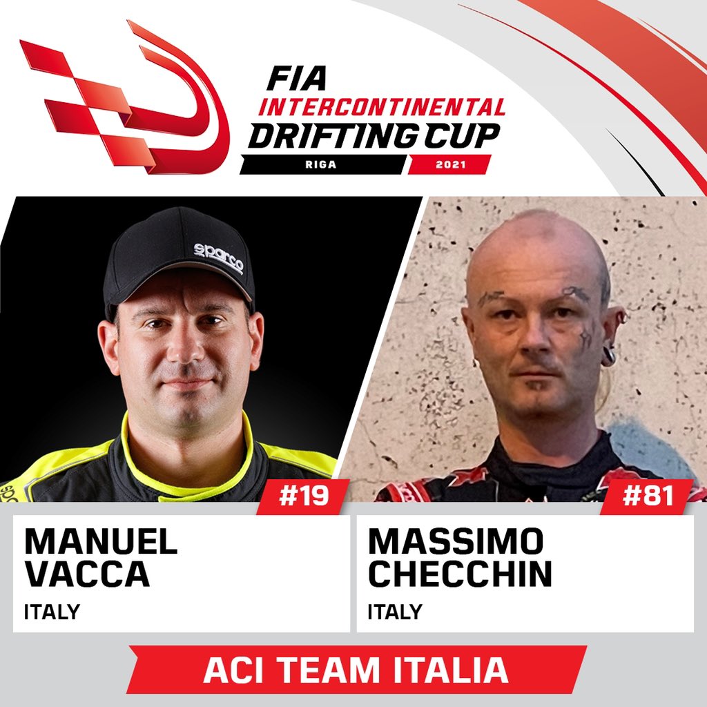 Do you remember that the FIA ​​Intercontinental Drifting Cup has a team entry this year for the first time in history?  
We introduce you to two more teams: FRESH AUTO DRIFT and ACI TEAM ITALIA! 
Soon we are going to announce the full list of participants🙌🏽
#fiaidc2021 #teamentry