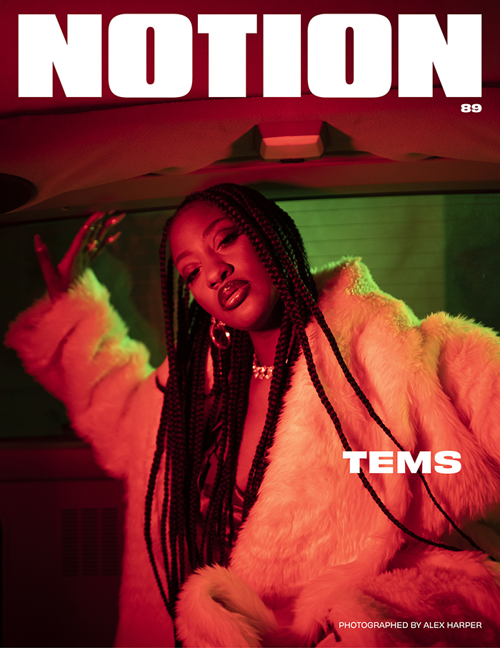 NotionMagazine's tweet photo. Rising icon @temsbaby is the fourth #Notion89 cover star โจ
https://t.co/41dcUjxK9S https://t.co/v8ZMtAHgcf