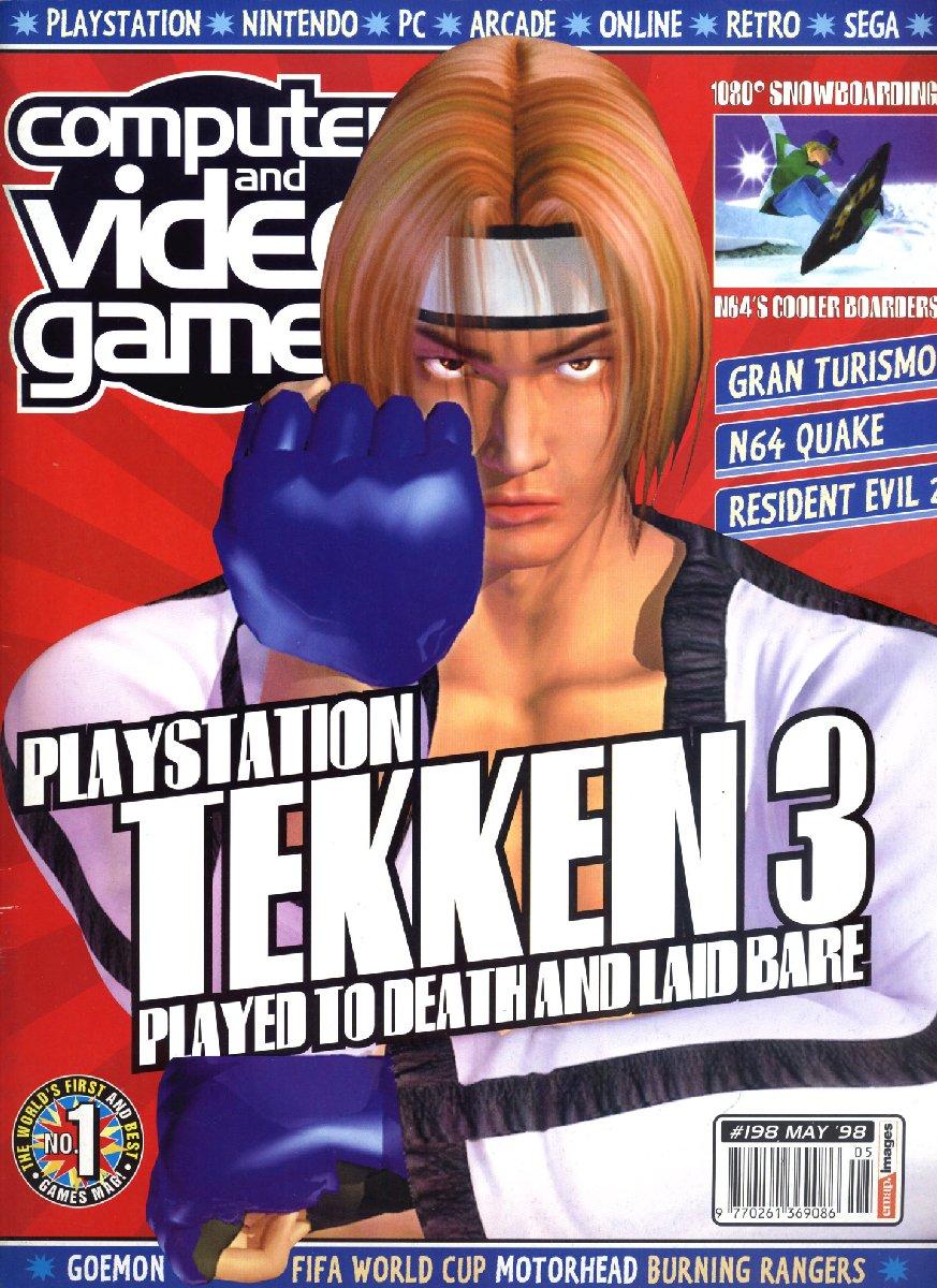 RT @nbajambook: Hwoarang represents Tekken 3 for the PlayStation on the cover of Computer and Video Games, May 1998. https://t.co/Zcff8xYxMm