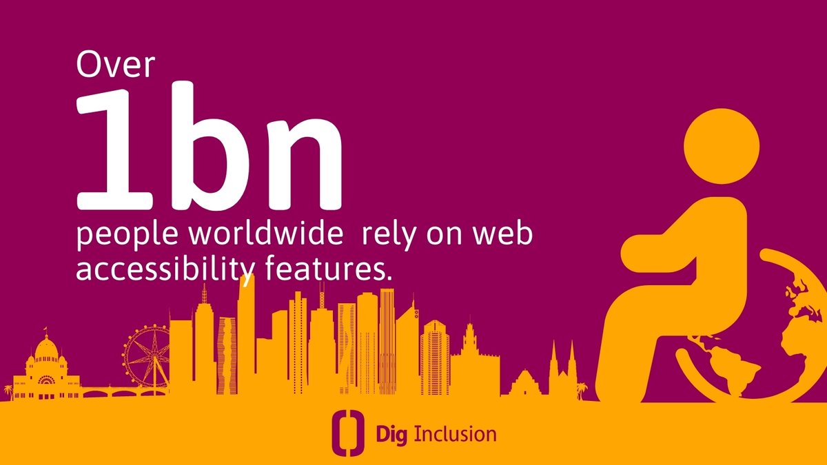DigA11y's tweet image. Isn’t it time you thought about improving your digital accessibility?

We can help with that!
diginclusion.com

#A11y #InclusionMatters #DigitalAccessibility