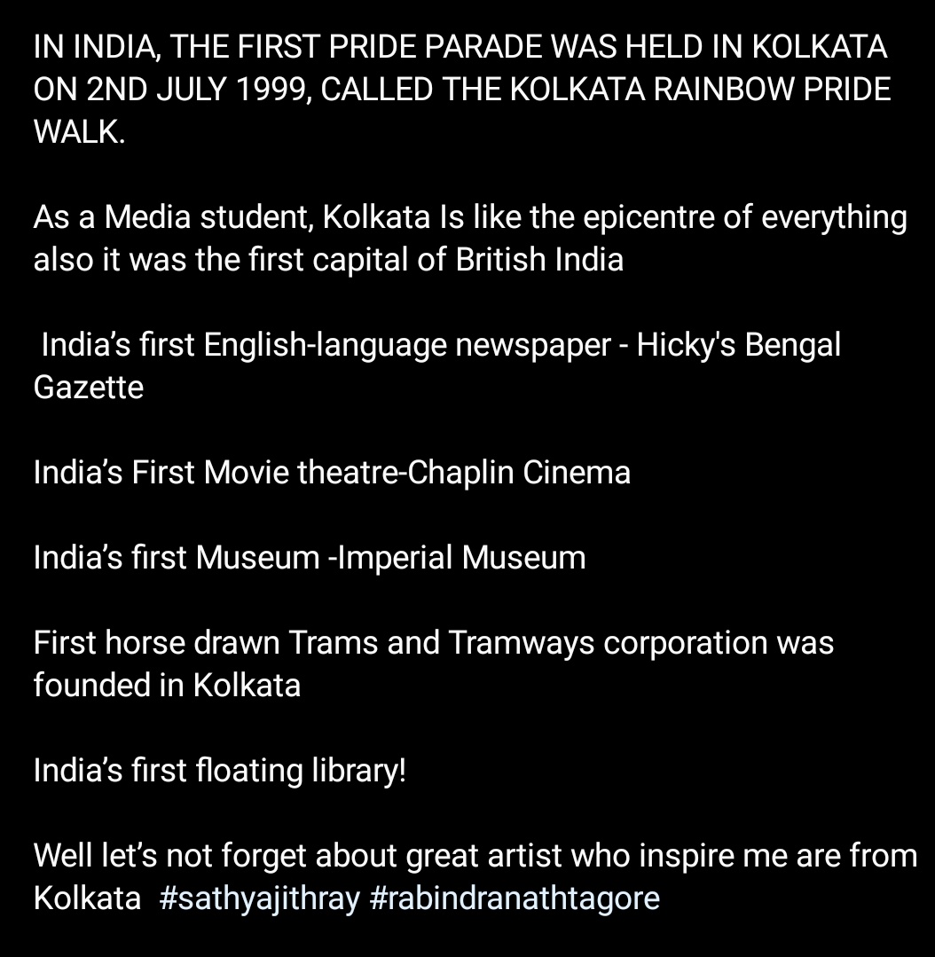 SruthiMohan22's tweet photo. Cities and Symbols - #Kolkata
Kolkata to me is a city of #journey hence I took a picture of the bridge and illustrated a boat in ๐. It's #Pride2021 & Fun Fact
In India, the first pride parade was hd in Kolkata on 2nd July 1999 #PrideMonth #graphicdesigner #ProcreatePride https://t.co/HQ3VVPMXId