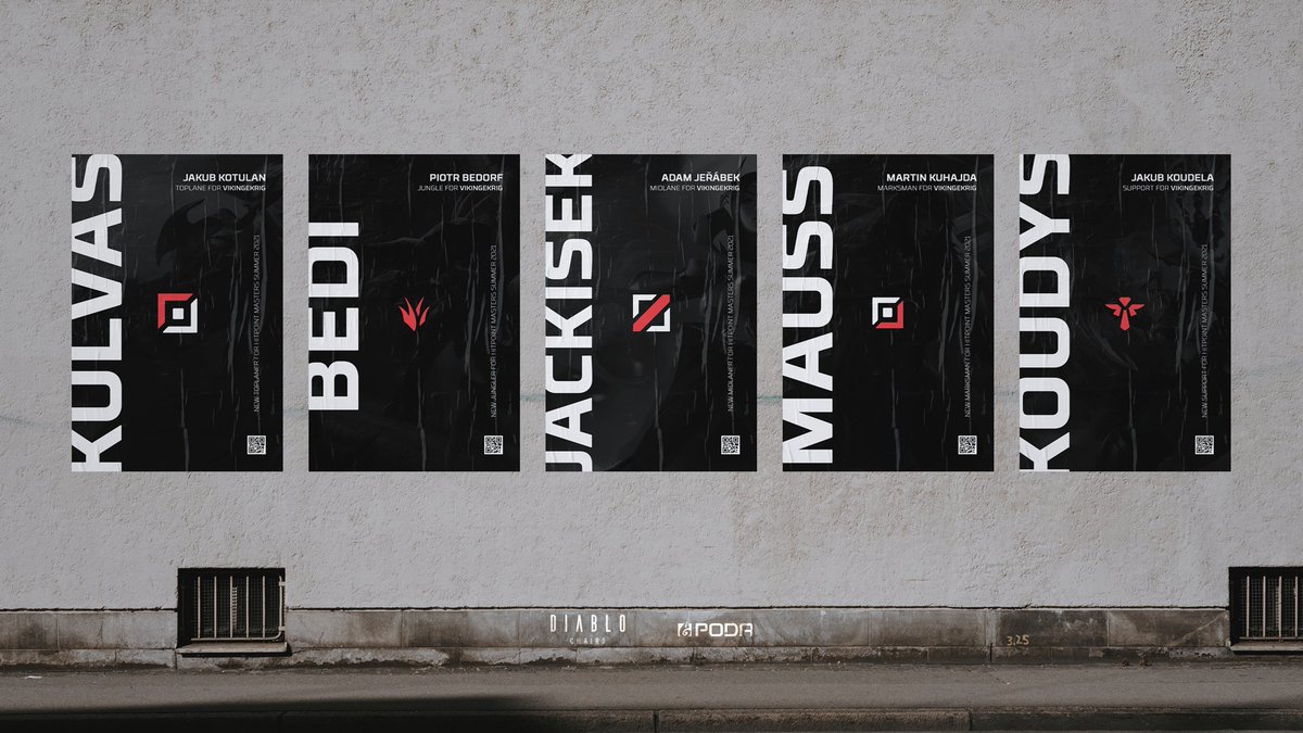 We are happy to announce our roster for the upcoming Summer split of <a href="/hitpointcz/">Hitpoint.cz</a> Masters! 💣

🔝<a href="/Kulvas1/">Kulvas</a> 
🌴<a href="/BedorfEUW/">Bedi</a> 
🧙‍♂️@DarkJackies
🏹<a href="/Mausslol/">Mauss</a> 
🚑<a href="/Koudys1/">Koudys</a> 

Head coach: @siemank0o 
Team manager: <a href="/elmo_lol1/">Elmo</a> 

#HTPNT #VIKYPE #HTPNTSUMMER