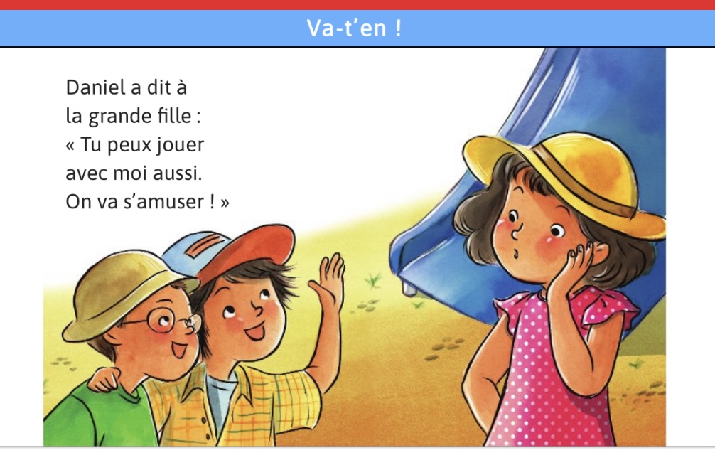 Celebrate love, acceptance and inclusion all year round 💙💜💛💚 Je lis! Séries level 9/F “Va-t’en”, in print or online #onted