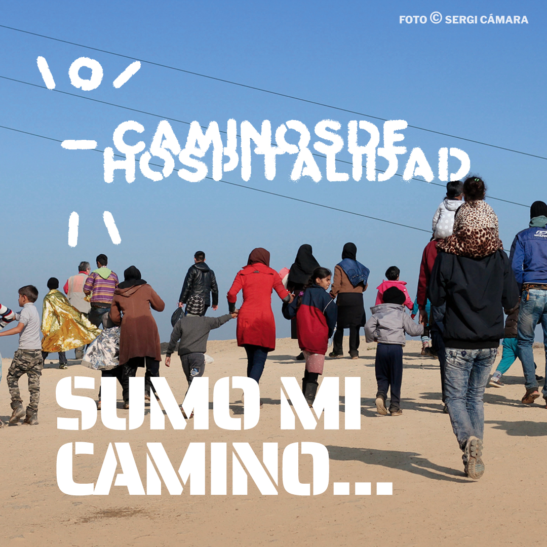 Ante la injusticia, DERECHOS HUMANOS; ante el rechazo, HOSPITALIDAD. El camino de las personas refugiadas sigue siendo nuestro camino. ¡Suma el tuyo! Entra en caminos.hospitalidad.es y descubre cómo.