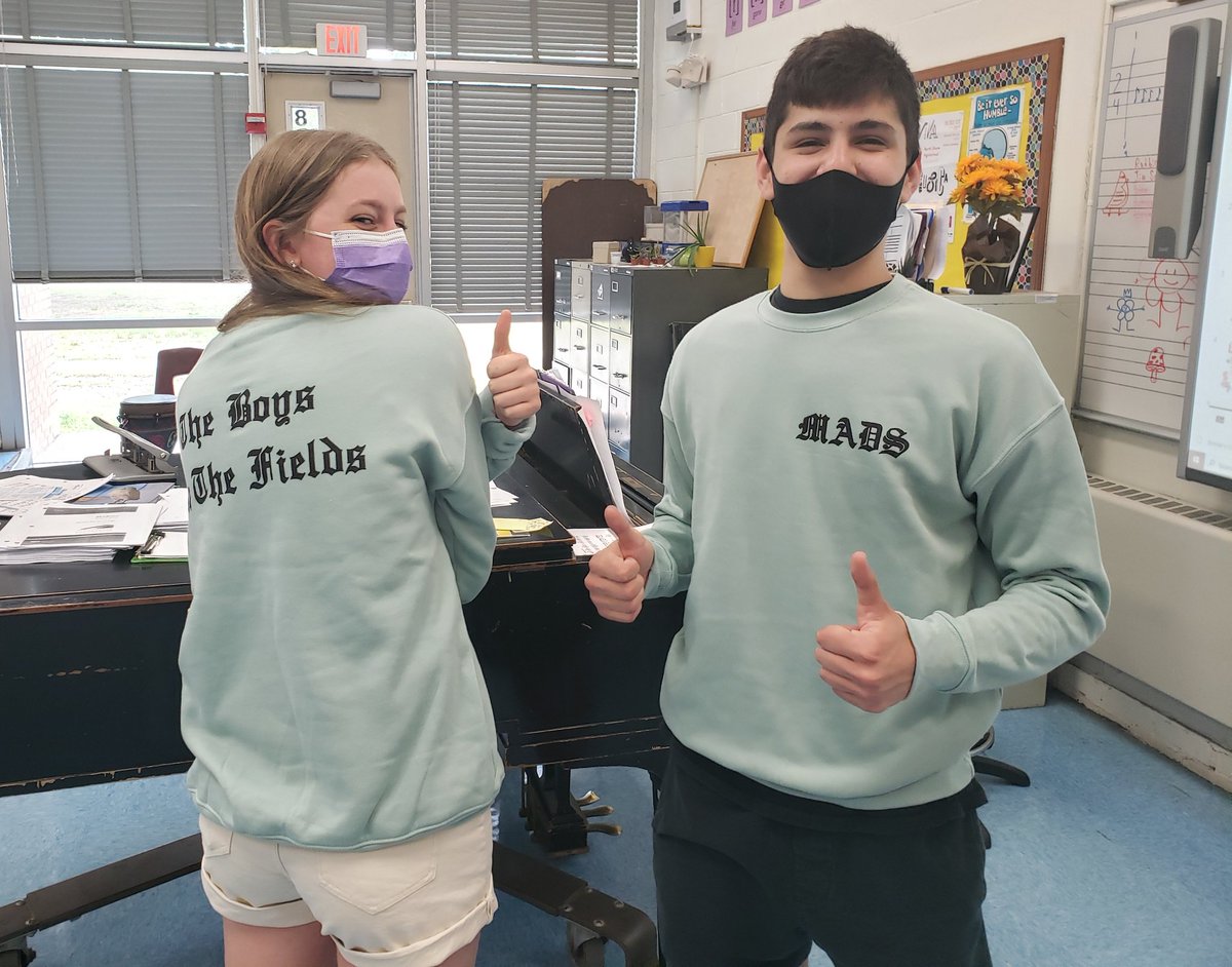 The Mads are in love with their new merch!