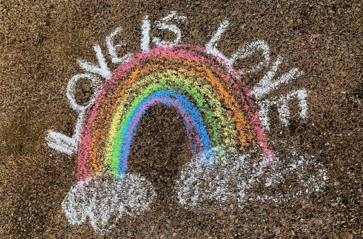 Today marks the beginning of Pride month. On one of our team members walks, they passed this beautiful reminder. How are you celebrating and sharing love during #PrideMonth2021?

#Pride2021 #Pride