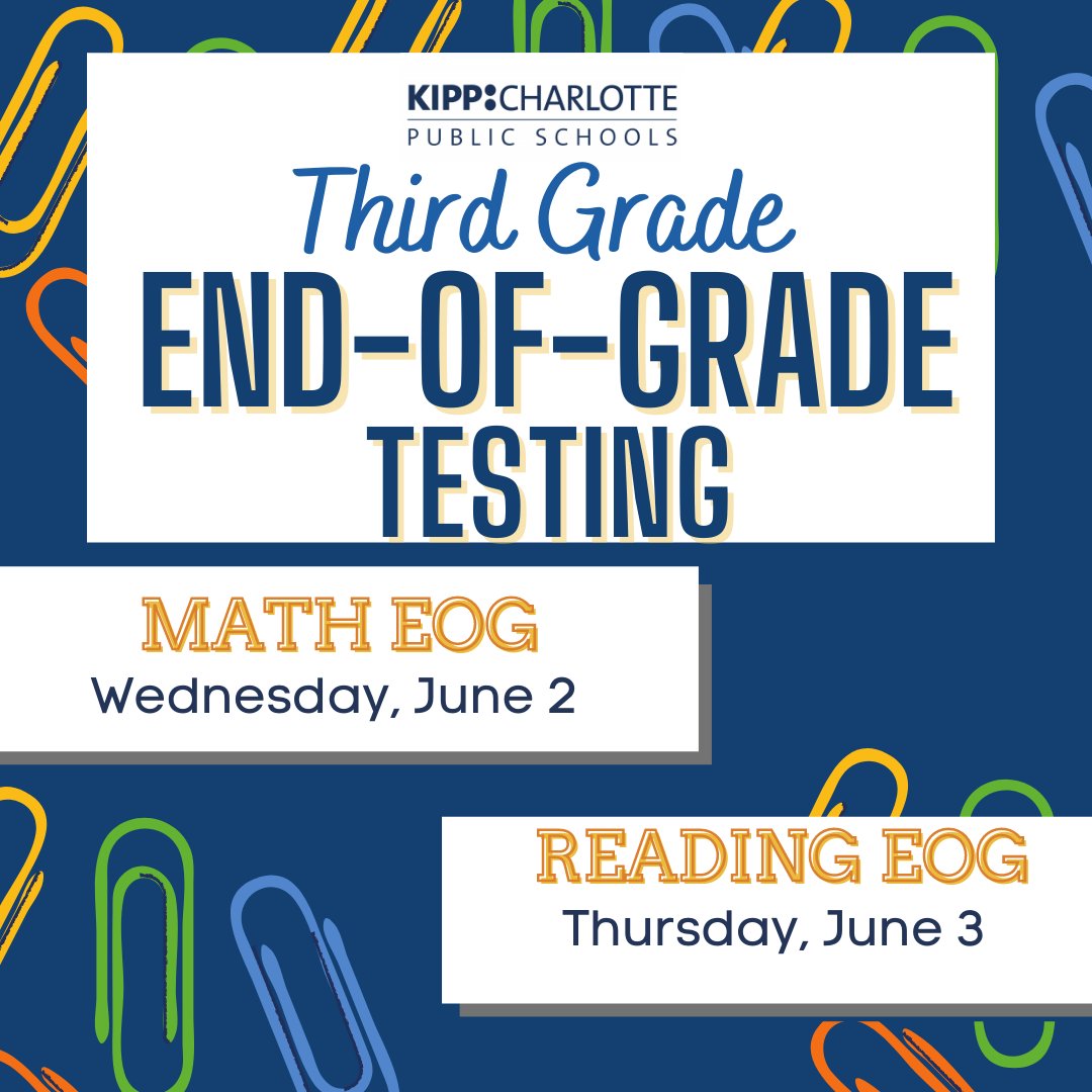 KIPPChange's tweet image. Get plenty of rest before your test!