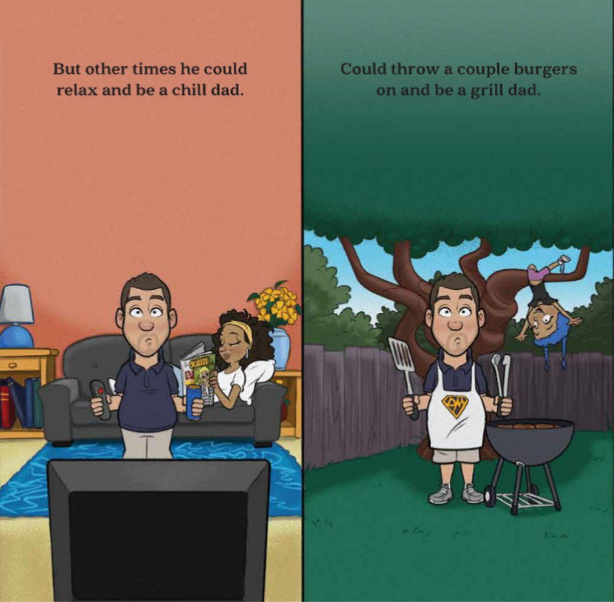 C_bookshelf's tweet photo. A shoutout to all the great dads out there, this one is really worth a read. I read it with my students and they loved it. The illustrations are fantastic and the hiphop inspired rhyming text makes it really fun to read. #picturebooks

Purchase here ⬇️
https://t.co/FwK1siI9Q1 https://t.co/WlBRf0E9Ve