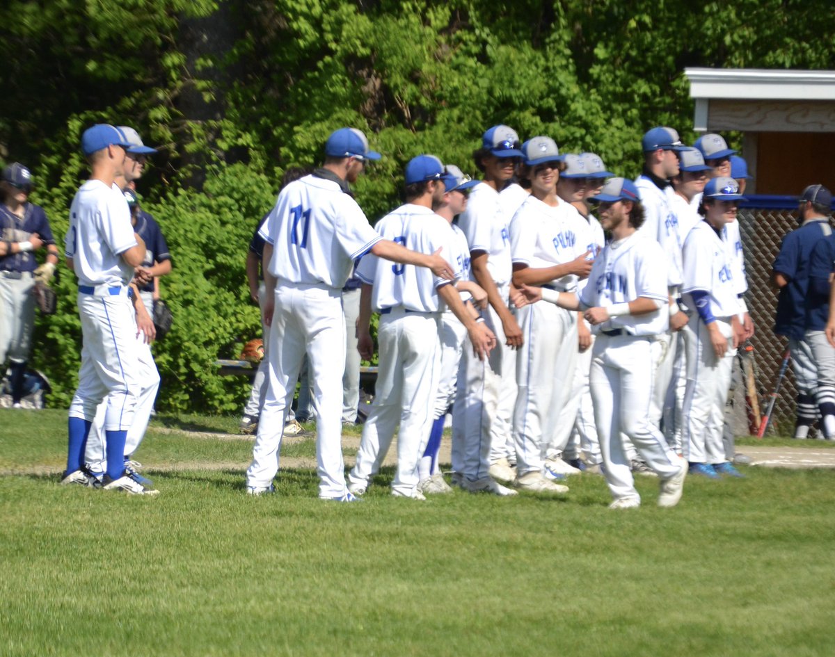 CoachMorinLCHS's tweet photo. Game Day!! The Pythons will host Hollis-Brookline in Round 1 of the NHIAA D2 Playoffs! First pitch is set for 4:15. Let’s bring a good crowd today! Lots of energy boys! ⚾️🐍 #Playoffs #PythonBaseball https://t.co/9IYjD4jmKn