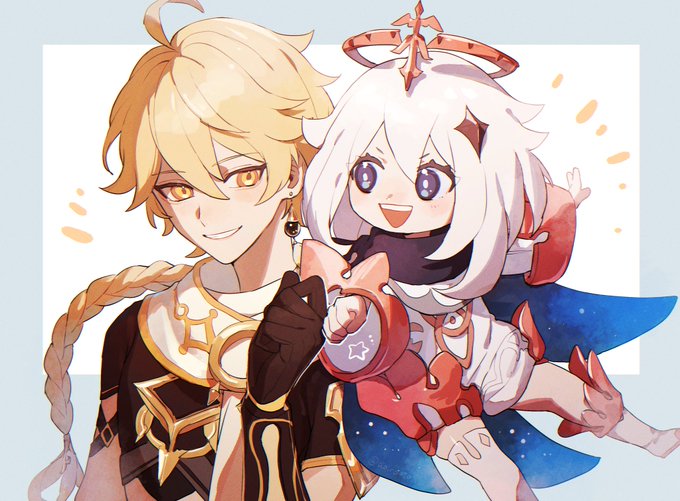#原神 #パイモン誕生日

最高の仲間! 
