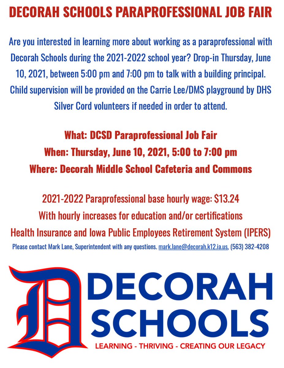 Decorah Schools Decorahschools Twitter Decorah High School Graduation 2022