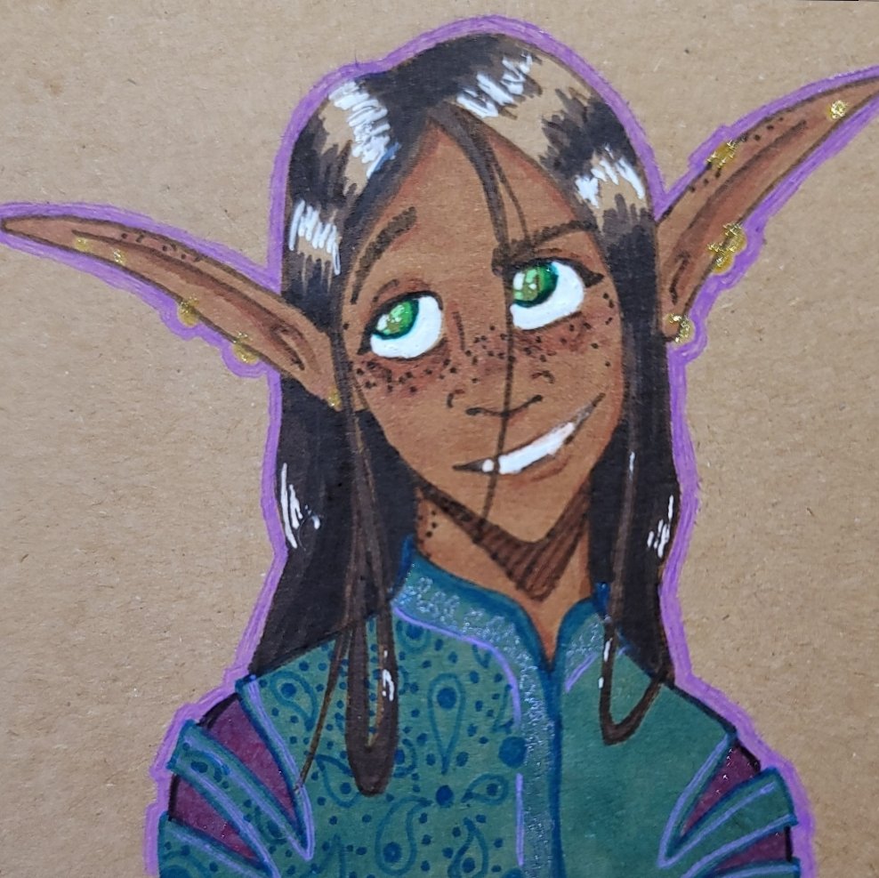 HeartJackrabbit's tweet photo. @L0ST_VEGAS I'm Cassie (she/they), a queer mess (ace, agender, lesbian). I do mostly traditional art including drawing, sculpting, and mini painting! I'm very bad at using Twitter. https://t.co/kBCx7l0Pl7