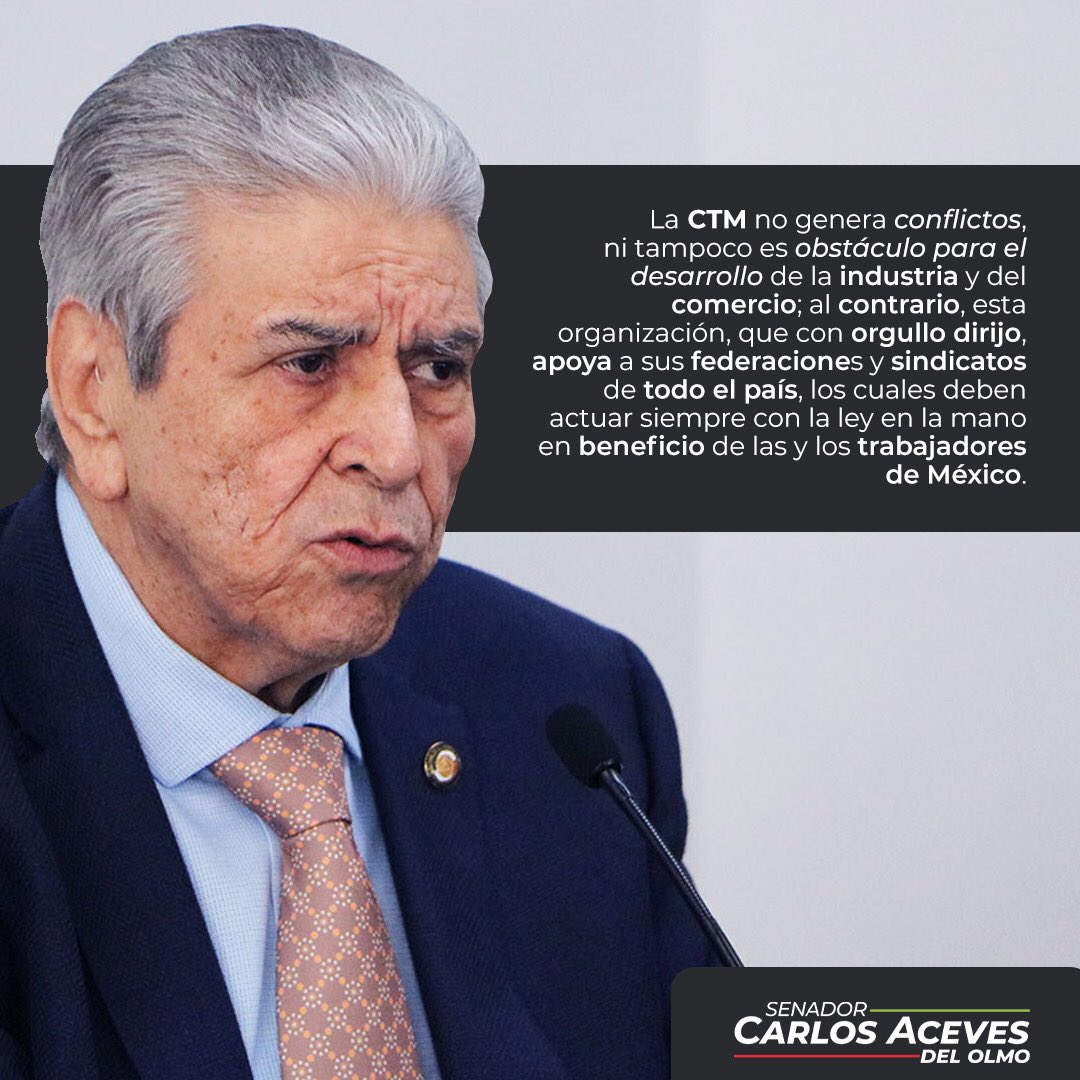 Con Unidad y Trabajo, nuestra central, la <a href="/CTM_MX/">CTM Nacional</a>, seguirá contribuyendo al progreso de México y de las y los trabajadores.
