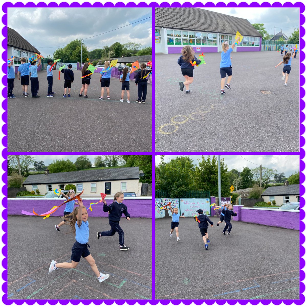 newinn_sgmi's tweet photo. What a glorious day to be flying our kites 🪁 ☀️We loved designing these and learning about ‘flight’ #Rang2 https://t.co/opF8TmOs1M