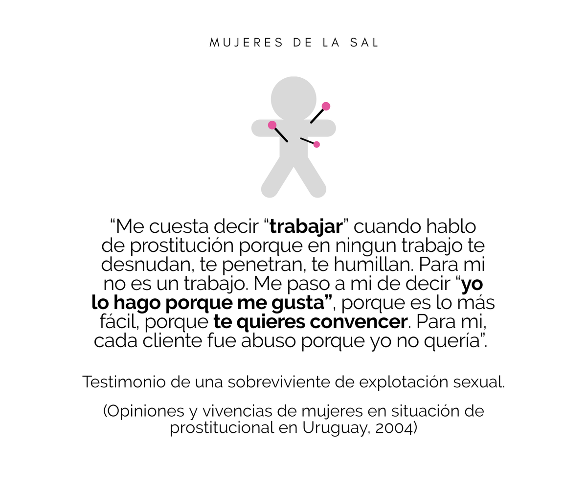 cxlturx's tweet photo. Por qué decimos que en la prostitución no hay elección libre 👇🏽❔ https://t.co/mVPjS1LW8N