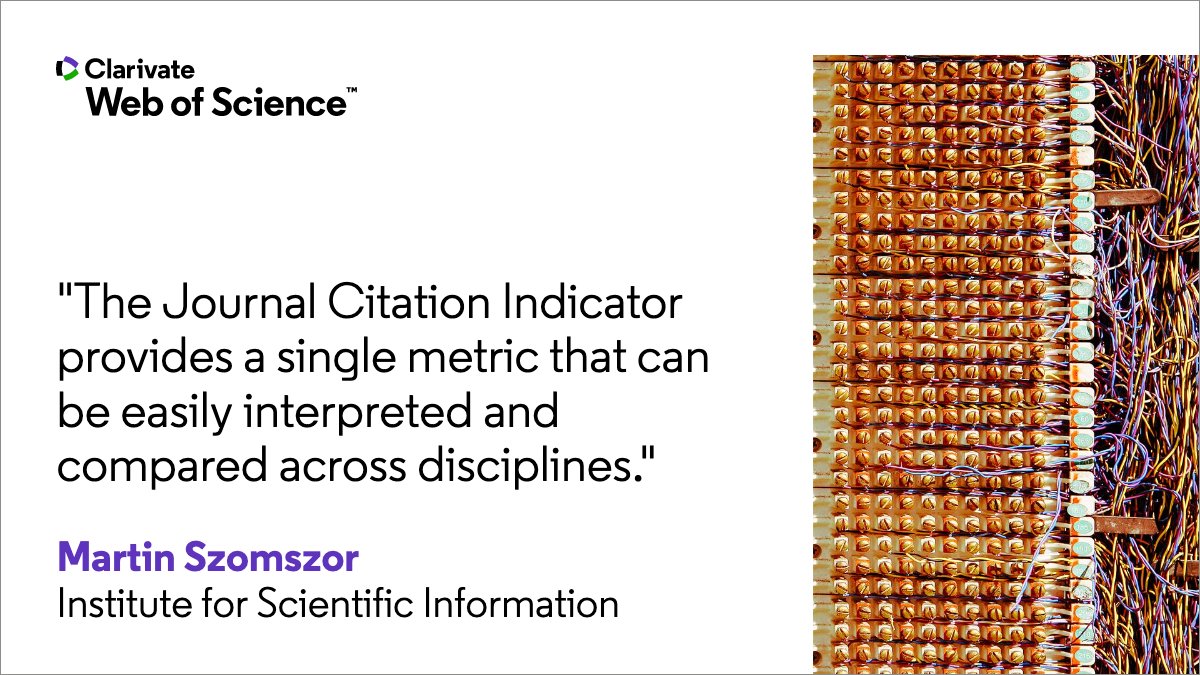 Clarivate for Academia &amp; Government on X: &ldquo;The 2021 